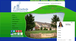 Desktop Screenshot of clarksvillepediatricdentistry.com